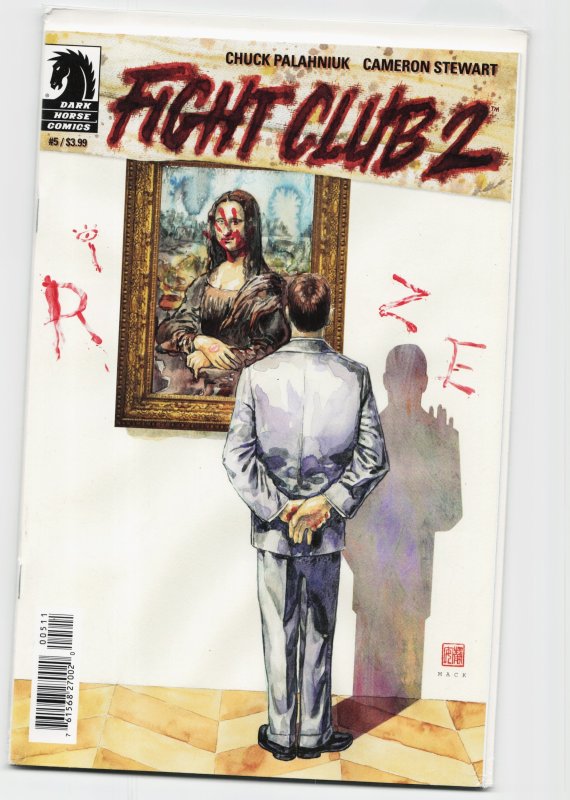 Fight Club 2 #5 (Dark Horse Comics, 2015), raw, ungraded comic book — front cover