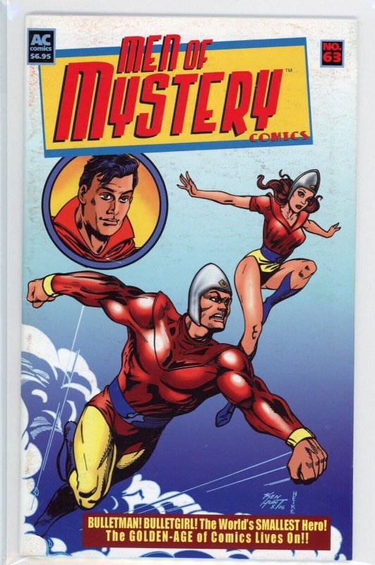 Men of Mystery Comics #63 (2007), raw comic book in FN- 5.5 condition — front cover