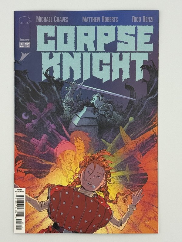 Corpse Knight #3 (Image Comics, 2026), raw comic book in NM condition — front cover