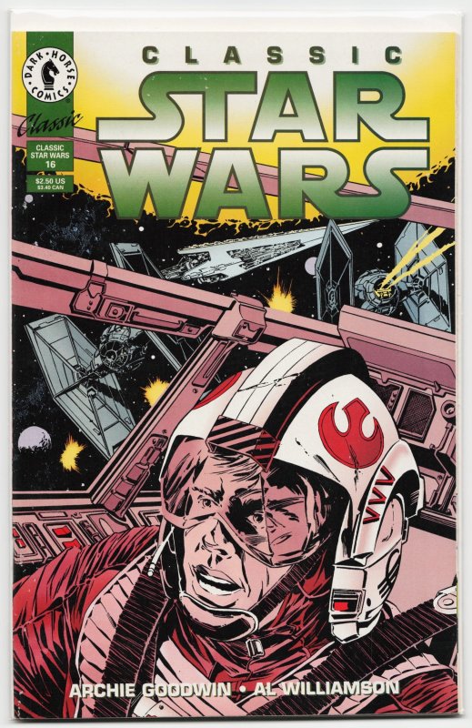 Classic Star Wars #16 (Dark Horse Comics, 1994), raw, ungraded comic book — front cover