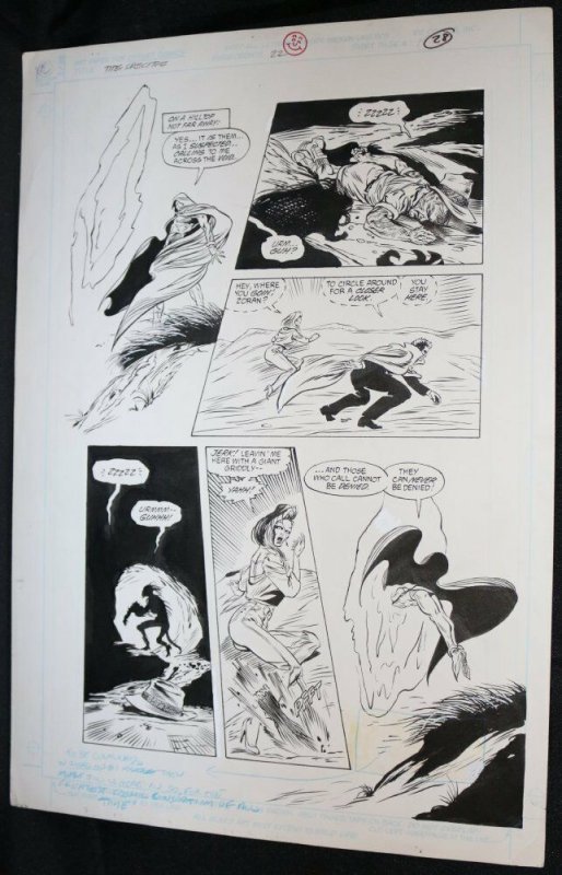 Spectre #22 (1988), raw, ungraded comic book — front cover