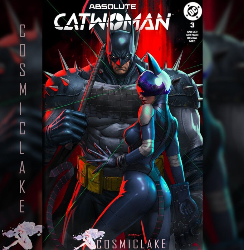 Absolute Catwoman #3 (DC Comics, 2025), raw, ungraded comic book — front cover