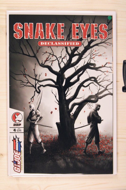 Snake Eyes Declassified #4 (2006), raw comic book in NM- 9.2 condition — front cover