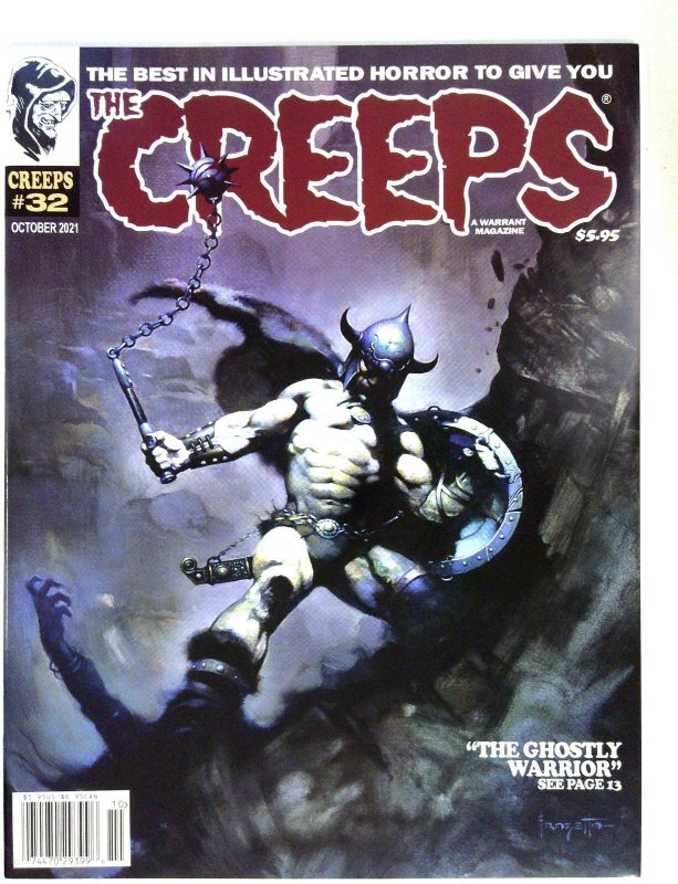 Creeps #32 (2021), raw comic book in NM- condition — front cover