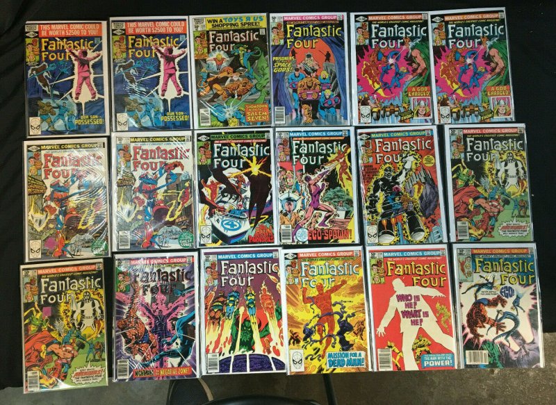 Fantastic Four 144 Comics Lot Vg-Nm Comics John Byrne, Ryan, Hickman, Jim Lee (Marvel Comics), raw comic book in NM condition — front cover