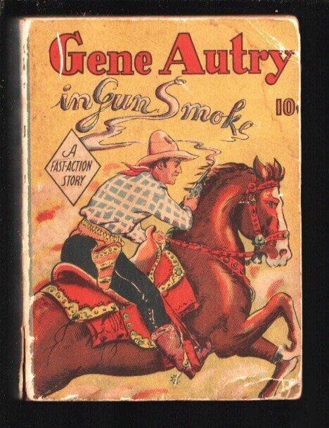 Gene Autry #1938 (Dell Comics, 1938), raw, ungraded comic book — front cover