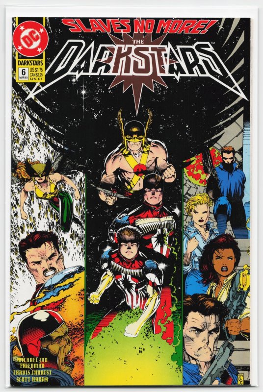 Darkstars #6 (1993), raw, ungraded comic book — front cover