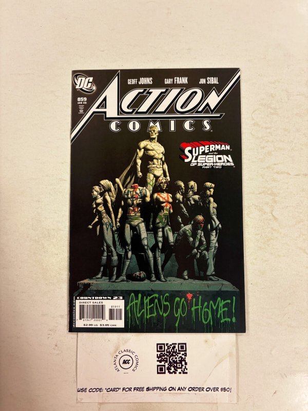 Action Comics #859 (DC Comics), raw comic book in NM condition — front cover