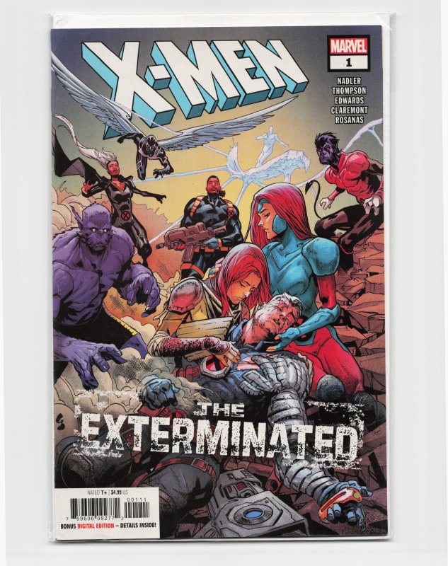 X-Men: The Exterminated (2019) X-Men (2019), raw, ungraded comic book — front cover
