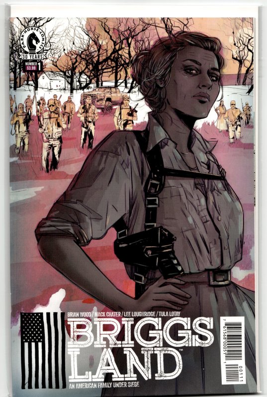 Briggs Land #1 (2016), raw, ungraded comic book — front cover