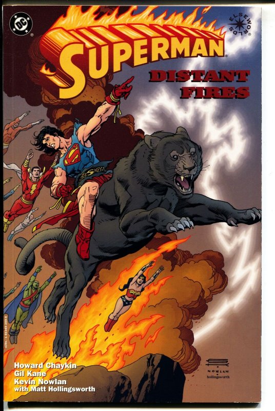 Superman: Distant Fires-Howard Chaykin, raw, ungraded comic book — front cover