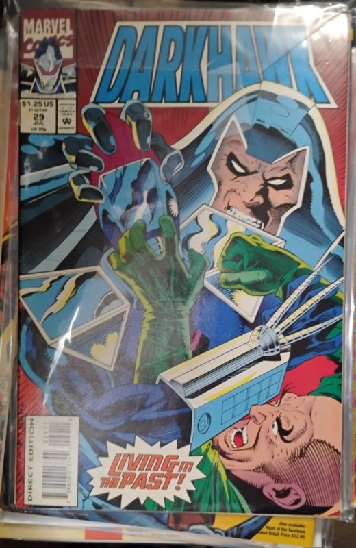 Darkhawk #29 (Marvel Comics, 1993), raw, ungraded comic book — front cover
