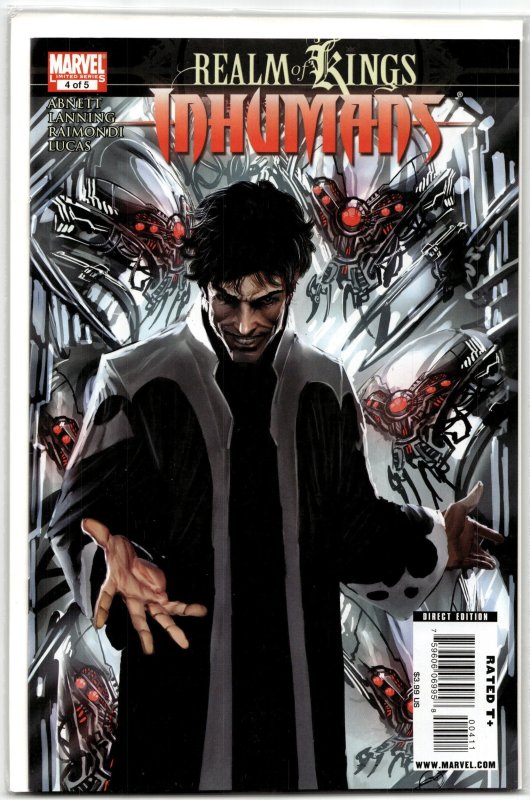 Realm of Kings Inhumans #4 (2010), raw, ungraded comic book — front cover