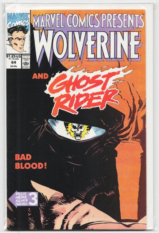 Presents #64 (Marvel Comics, 1990), raw, ungraded comic book — front cover