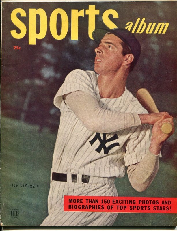 Sports Album #1, raw, ungraded comic book — front cover