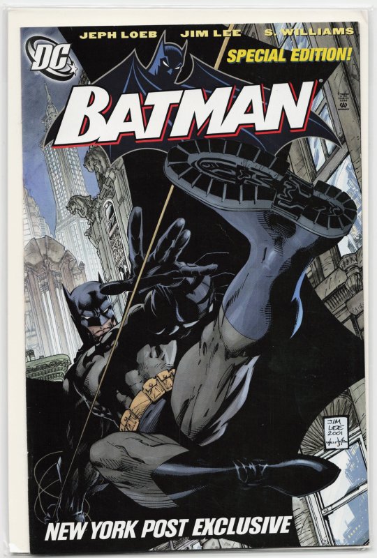 Batman #608 (DC Comics, 2002), raw, ungraded comic book — front cover