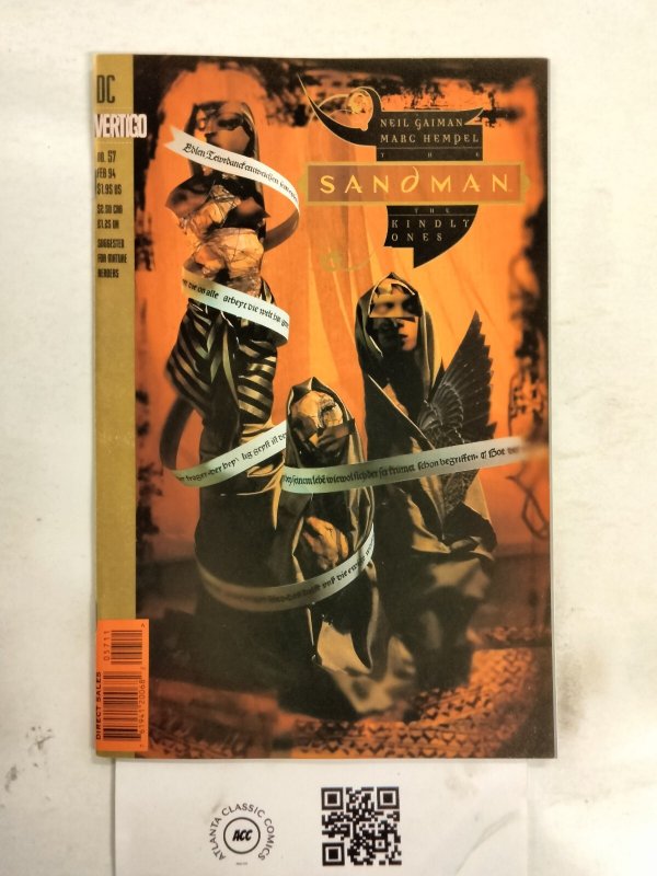 Sandman #57 (DC Comics), raw comic book in VF condition — front cover