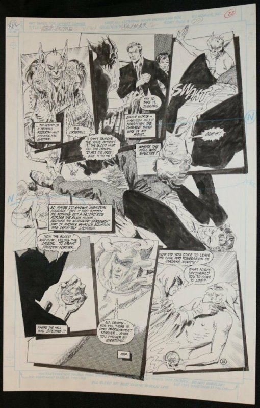 Spectre #12 (1988), raw, ungraded comic book — front cover