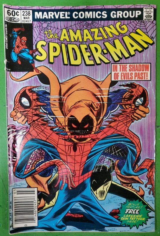 Amazing Spider-Man #238 (Marvel Comics, 1983), raw comic book in VG condition — front cover