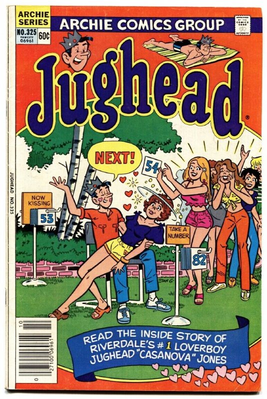 Jughead #325, raw, ungraded comic book — front cover