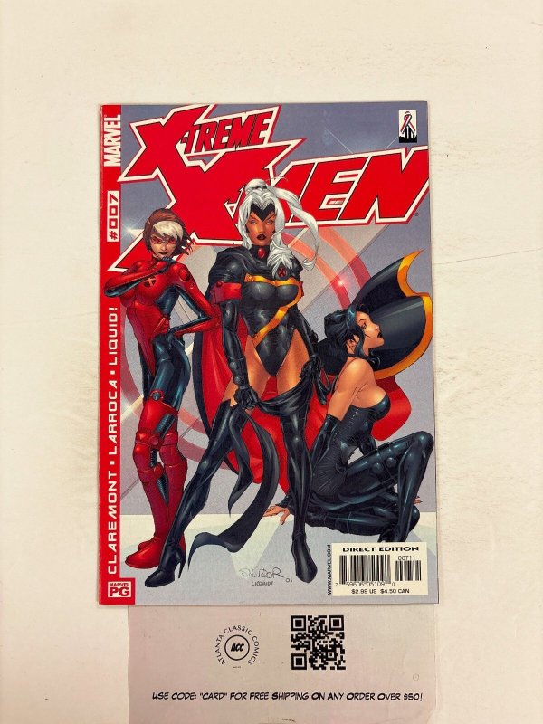 X-Treme X-Men #7 (Marvel Comics, 2002), raw comic book in NM condition — front cover