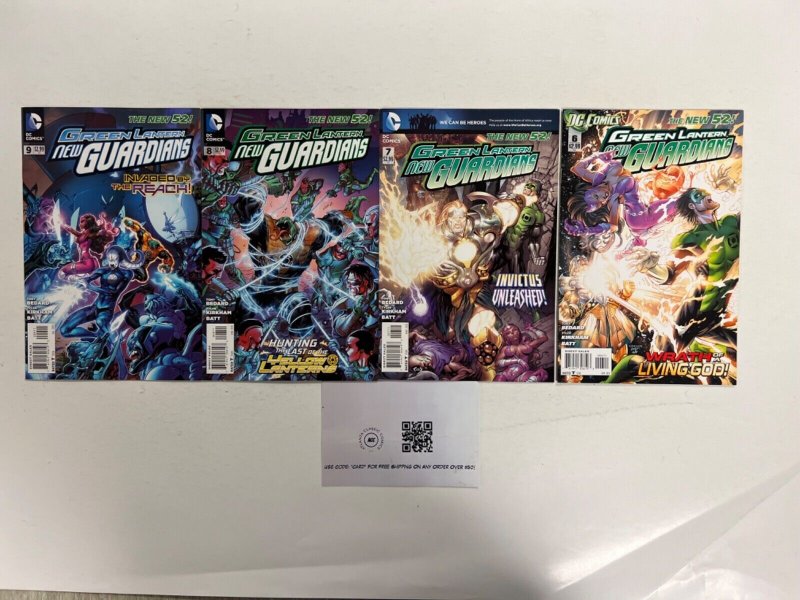 4 Green Lantern DC Comic Books # 6 7 8 9 Batman Superman Wonder Woman 80 JS44, raw, ungraded comic book — front cover