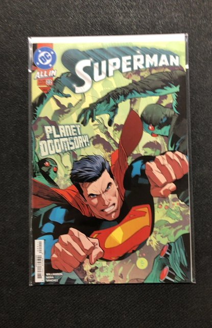 Superman #22 (DC Comics, 2025), raw, ungraded comic book — front cover