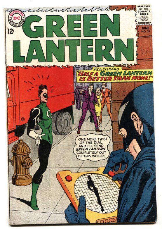 Green Lantern #29 (DC Comics, 1964), raw comic book in VG/FN condition — front cover