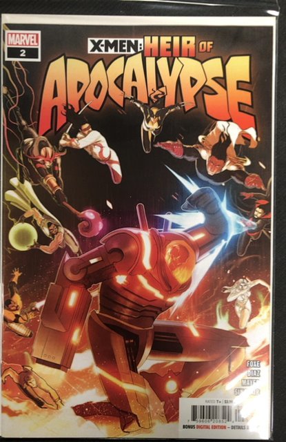 X-Men: Heir of Apocalypse #2 (2024), raw, ungraded comic book — front cover