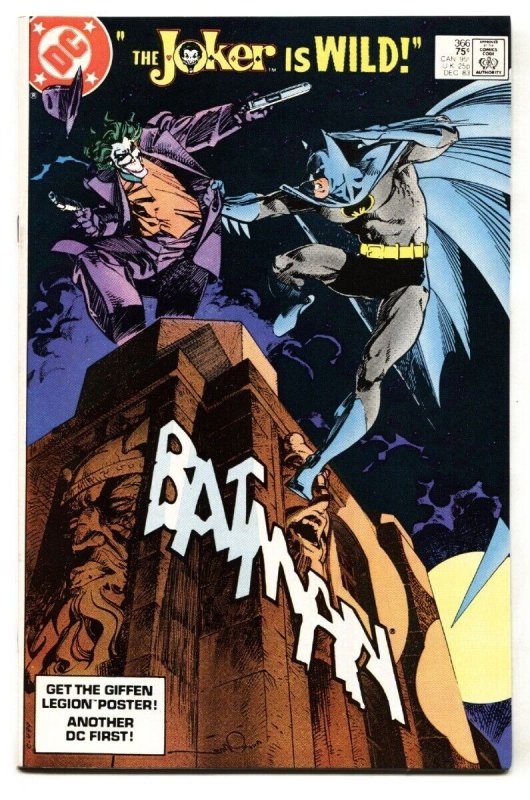 Batman #366 (DC Comics), raw comic book in NM- condition — front cover