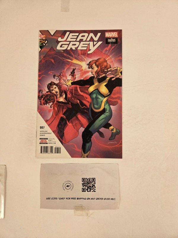 Jean Grey #7 (Marvel Comics), raw comic book in NM condition — front cover