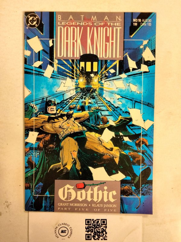 Batman Legends of the Dark Knight #10 (DC Comics), raw comic book in NM condition — front cover