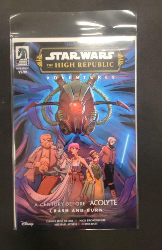 Star Wars: The High Republic Adventures (Phase III)―Crash and Burn (2024) (2024), raw, ungraded comic book — front cover