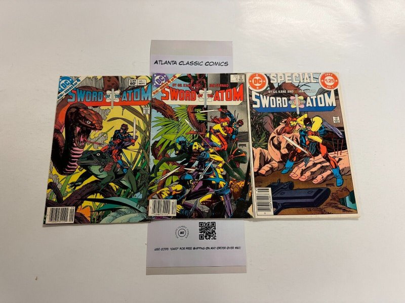 3 Sword of the Atom DC Comic Book #1, raw, ungraded comic book — front cover