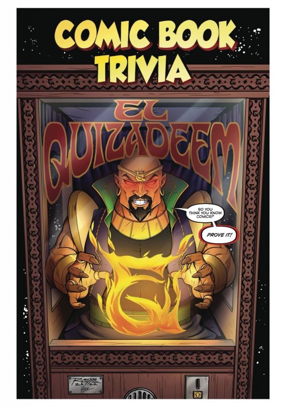 Comic Book Trivia #1 (2023), raw, ungraded comic book — front cover
