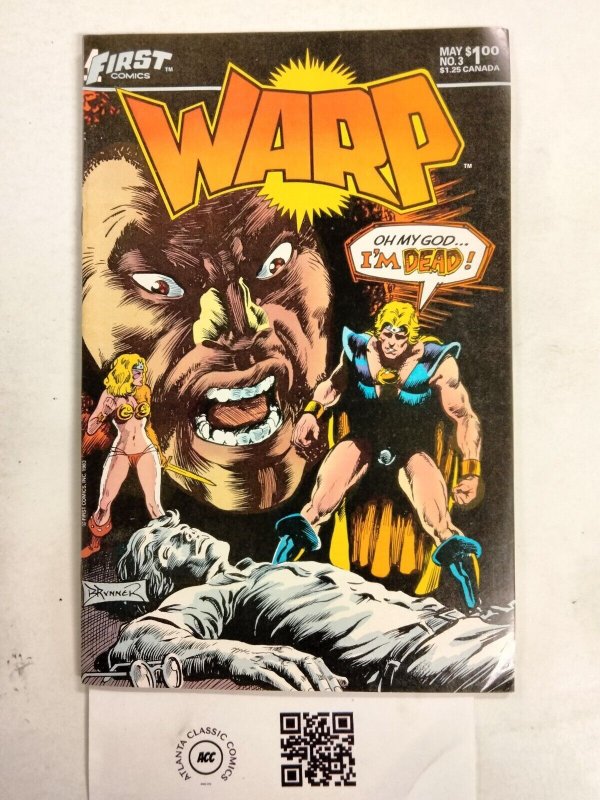 Warp #3, raw comic book in NM condition — front cover