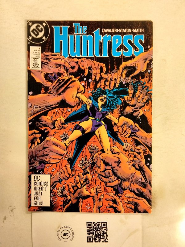The Huntress #3 (DC Comics), raw comic book in NM condition — front cover