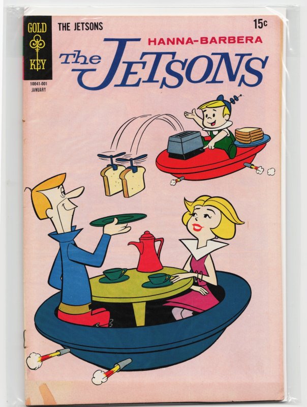 Jetsons #33 (Gold Key Comics), raw, ungraded comic book — front cover