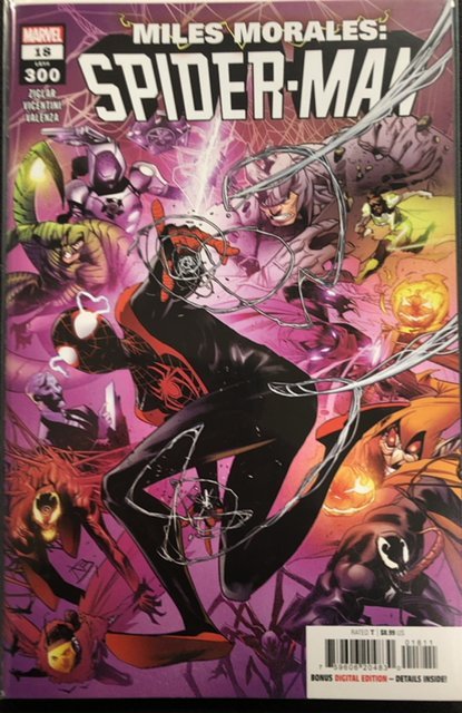 Miles Morales: Spider-Man #18 (Marvel Comics, 2024), raw, ungraded comic book — front cover
