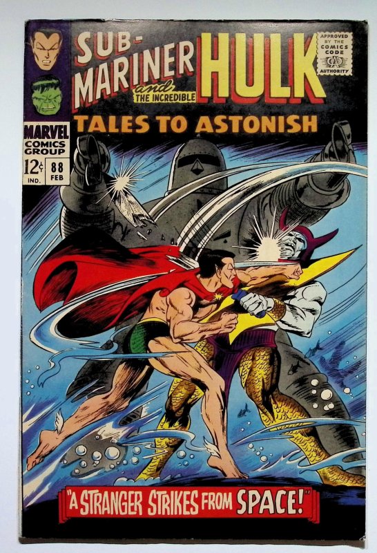 Tales to Astonish #88 (Marvel Comics, 1967), raw, ungraded comic book — front cover