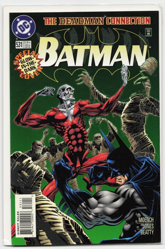Batman #531 (DC Comics, 1996), raw, ungraded comic book — front cover