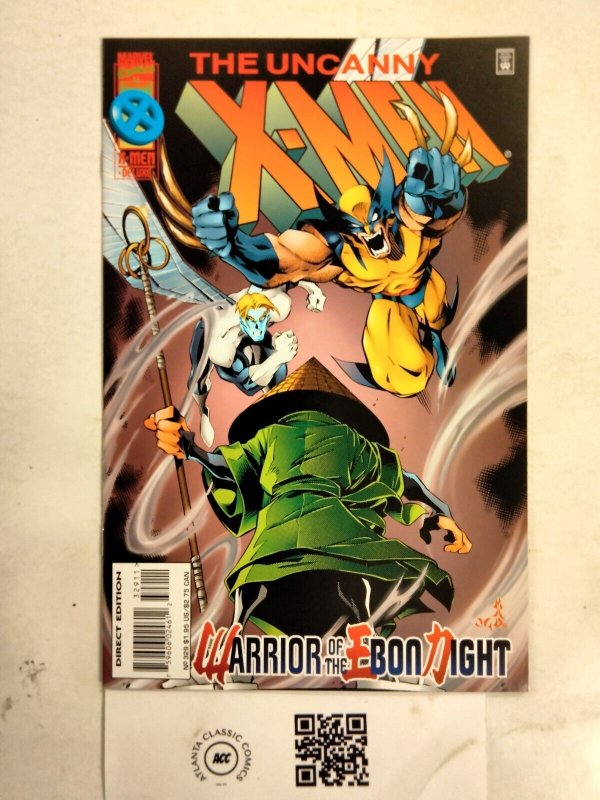 The Uncanny X-Men #329 (Marvel Comics), raw comic book in NM condition — front cover