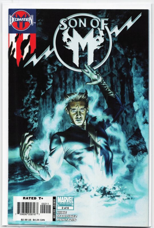 Son of M #2 (Marvel Comics, 2006), raw, ungraded comic book — front cover