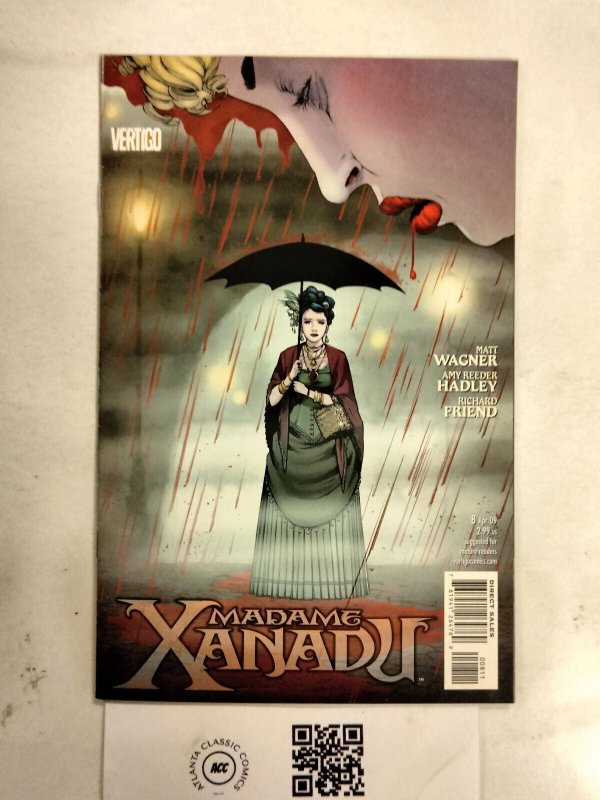 Madame Xanadu #8 (DC Comics), raw comic book in NM condition — front cover