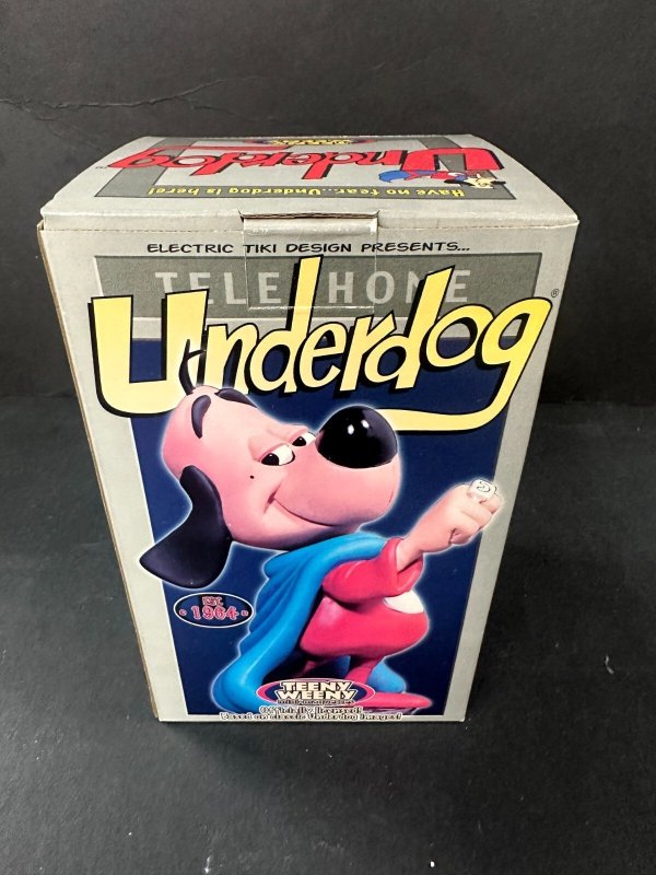Underdog Mini Maquette Teeny Weeny Limited Edition 519/750 Electric Tiki Sealed, raw, ungraded comic book — front cover