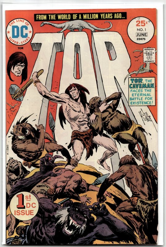 Tor #1 (Marvel Comics, 1975), raw, ungraded comic book — front cover