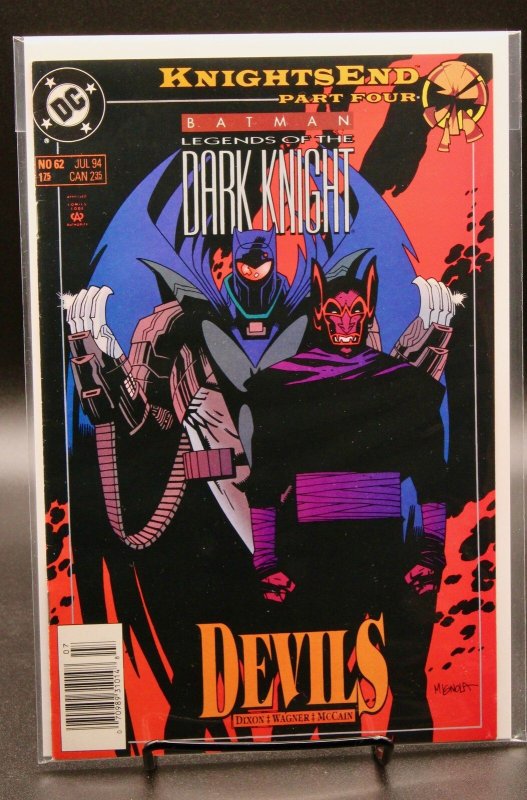 Batman: Legends of the Dark Knight #62 (DC Comics, 1994), raw, ungraded comic book — front cover