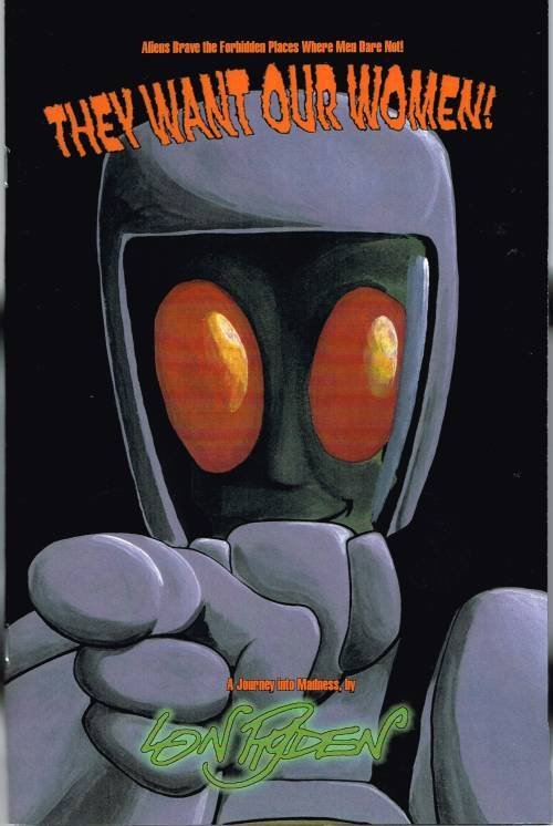 They Want Our Women, raw, ungraded comic book — front cover