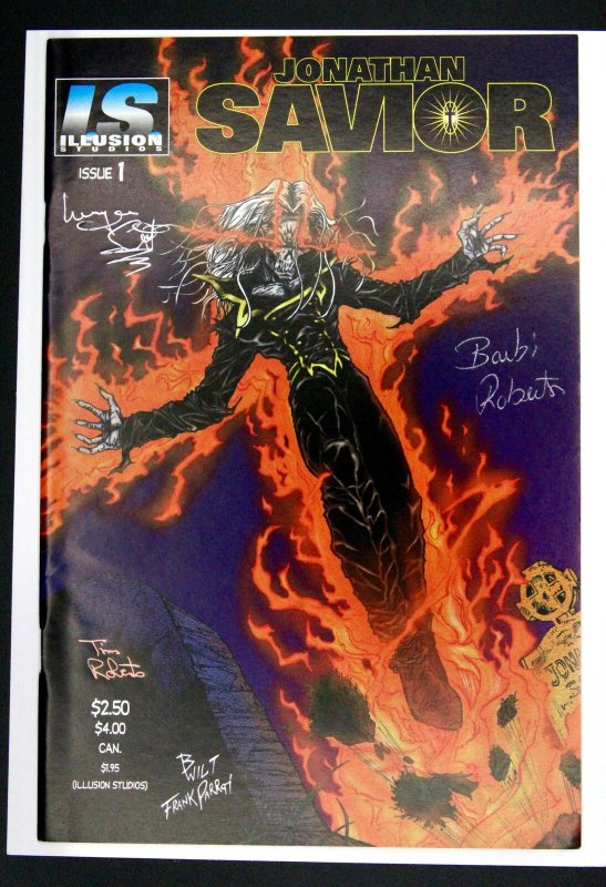 Jonathan Savior #1 (2015), raw, ungraded comic book — front cover