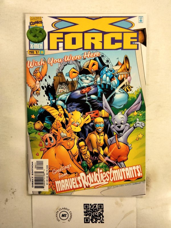 X-Force #66 (Marvel Comics), raw comic book in NM condition — front cover